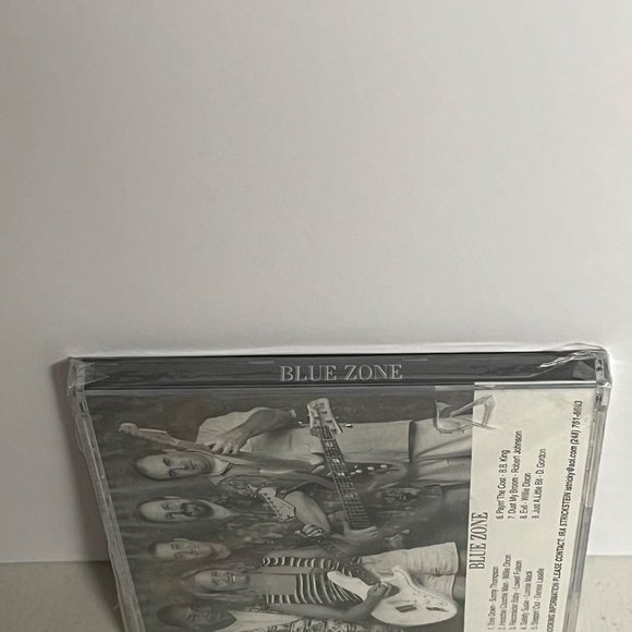 Vintage Blue Zone CD Ray Ward Stacia Soulful Blues Rare - Picture 3 of 6